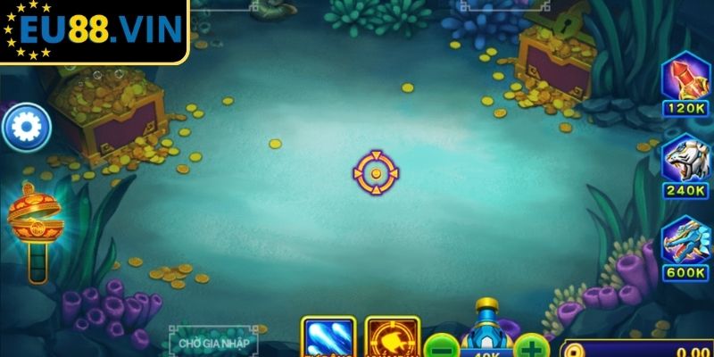 Bắn Cá Đại Dương EU88 - Hành Trình Chinh Phục Kho Báu Khủng 2 Tự động ngắm trong Bắn Cá Đại Dương EU88