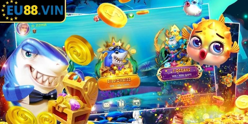 Tổng quan game Bắn Cá Xèng EU88
