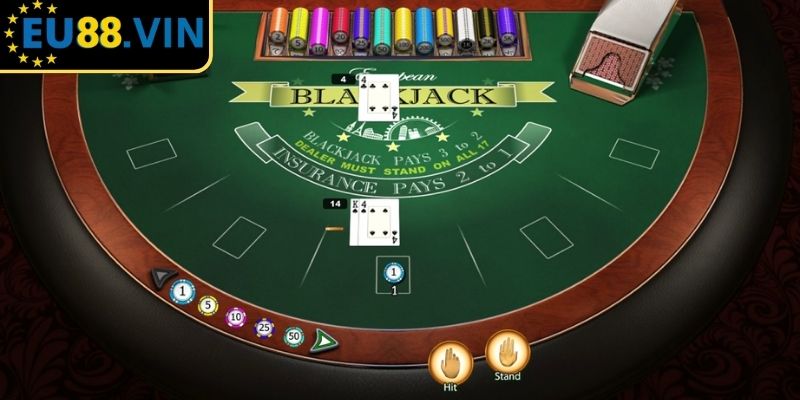 Blackjack EU88 - Trải Nghiệm Sòng Bài Đẳng Cấp, Thắng Lớn 1 Khám phá game Blackjack EU88
