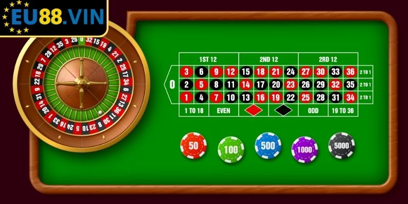 Roulette EU88 Online - Trải Nghiệm Bàn Quay Đỉnh Cao 2025 1 Chia sẻ quy luật chơi Roulette EU88 online